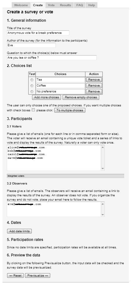 Vote definition